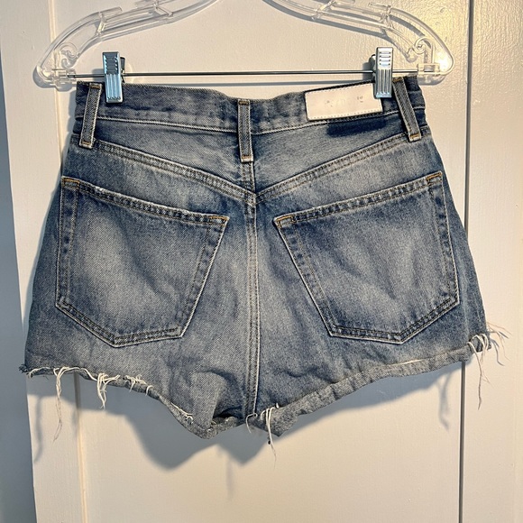 Re/done 70s High-Rise Denim Shorts - Picture 8 of 10